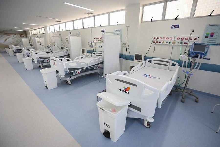 Hospital Metropolitano tem 130 leitos clínicos, mas equipamentos ainda não funcionam