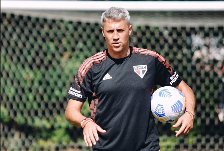 Técnico do São Paulo, Hernán Crespo foi eleito o treinador da semana na Copa Libertadores